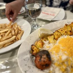 Chicken Breast Kabab Dinner Chicken Breast Kabab Dinner