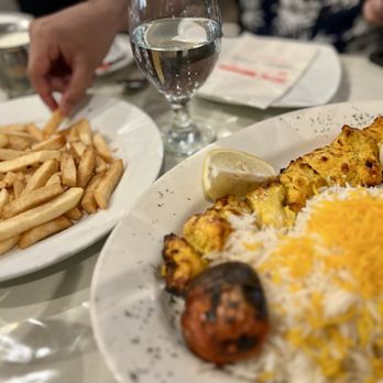 Miraj Healthy Grill - Chicken Breast Kabab Dinner - Persian/Iranian Near Me - New York, New York Miraj Healthy Grill - Chicken Breast Kabab Dinner - Persian/Iranian Near Me - New York, New York