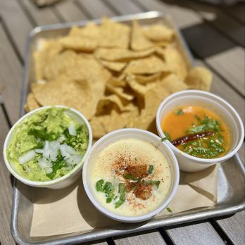 Taqueria La Ventana - Trio & Chips * guacamole * queso * salsa - Mexican Near Me - Dallas, Texas Taqueria La Ventana - Trio & Chips * guacamole * queso * salsa - Mexican Near Me - Dallas, Texas