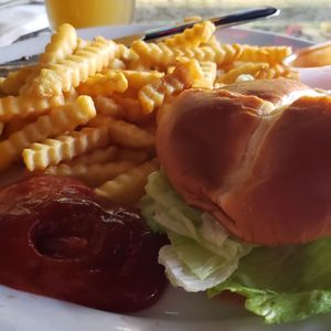Photo of Fuel - Seattle, WA, United States. Husky burger with fries.