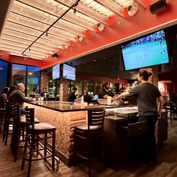 Sicilian Oven - Bar was located towards the back. Different. - Pizza Near Me - Cooper City, Florida Sicilian Oven - Bar was located towards the back. Different. - Pizza Near Me - Cooper City, Florida