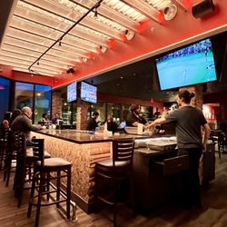 Sicilian Oven - Bar was located towards the back. Different.