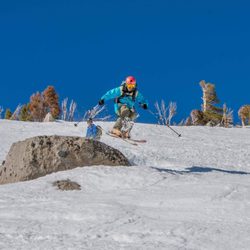 Summit to Shore Chiropractic - Dr Haworth doing some backcountry skiing