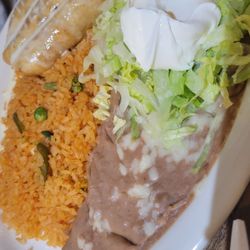 Los Reyes - Veggie chimichanga
