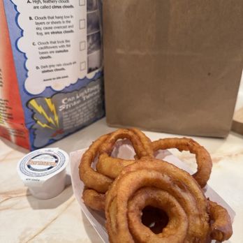 The Malt Shop - Large Onion Rings - Ice Cream & Frozen Yogurt Near Me - Ephraim, Utah