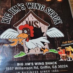 Big Jim's Wing Shack - Menu 11/23
