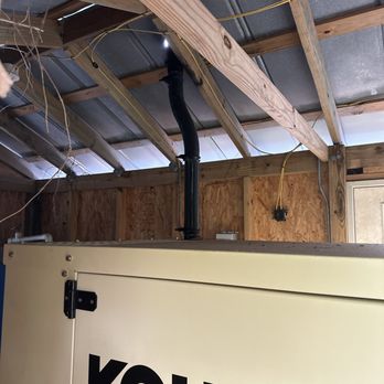 Accurate Power & Technology - Shed roof and construction. Easily modified for vents and roof can be removed to lift unit. - Generator Installation/Repair Near Me - Eustis, Florida Accurate Power & Technology - Shed roof and construction. Easily modified for vents and roof can be removed to lift unit. - Generator Installation/Repair Near Me - Eustis, Florida
