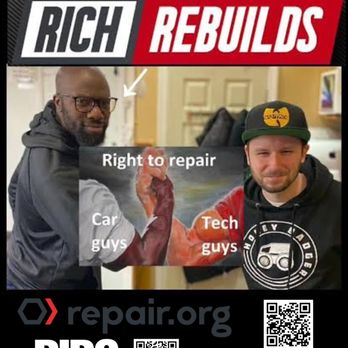 Stress-Free Auto Care - Get involved in the "Right to Repair" movement and check out "Rich Rebuilds" online. Car Battery Installation - Auto Repair Near Me - Sacramento, California