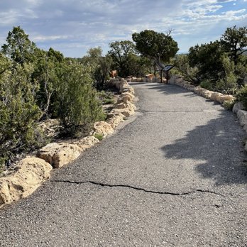 Mather Point - View from the paved trail departing Mather Point (toward the west) - Parks Near Me - Grand Canyon Village, Arizona Mather Point - View from the paved trail departing Mather Point (toward the west) - Parks Near Me - Grand Canyon Village, Arizona