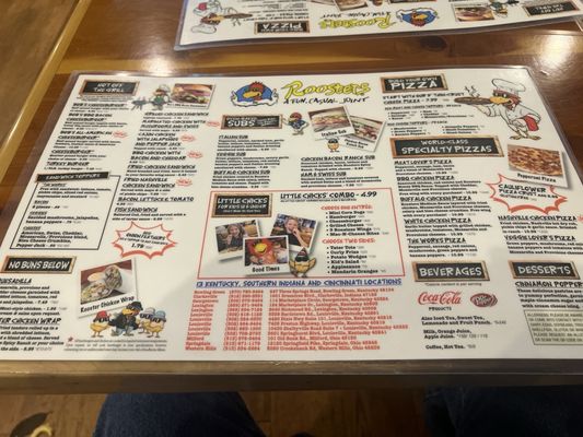 Menu photo 2 Roosters Louisville, KY Menu photo 2 Roosters Louisville, KY
