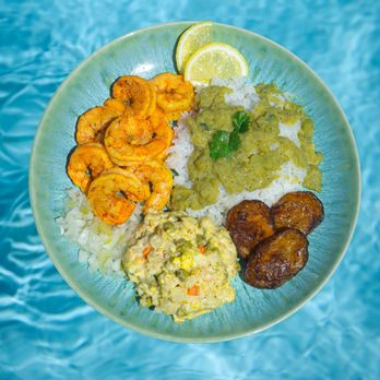 Amanda's Belizean Cuisine - Star's Shrimp Plate - Caribbean Near Me - Long Beach, California Amanda's Belizean Cuisine - Star's Shrimp Plate - Caribbean Near Me - Long Beach, California