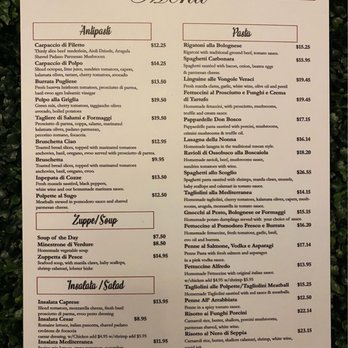 Ciao Ristorante - Menu - Pizza Near Me - Miami, Florida