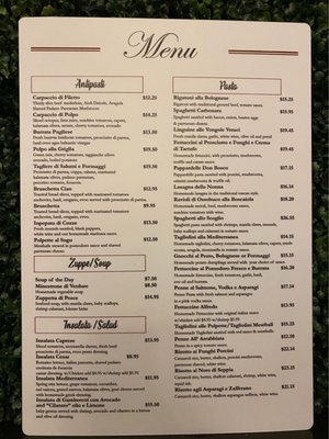 Menu photo 8 Ciao Ristorante Miami, FL