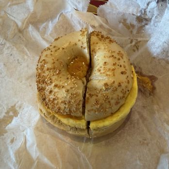 Durango Bagel - Bacon sausage egg and cheese bagel - Bagels Near Me - Durango, Colorado