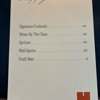 Hypsi - Happy hour menu - Italian Near Me - Houston, Texas