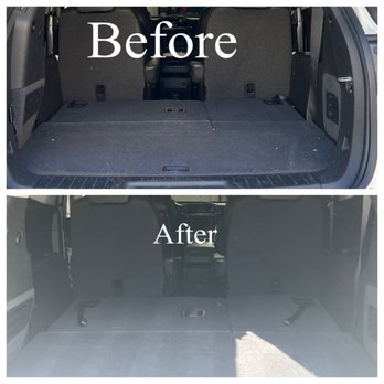 Temecula Mobile Detailing - Back trunk - Auto Detailing Near Me