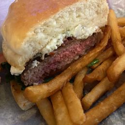 Black and Blue Burger