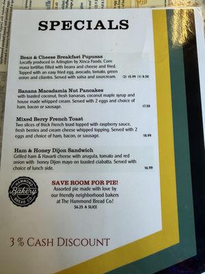 Menu photo 2 The Stilly Diner Arlington, WA