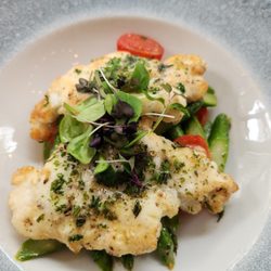 Osteria I Vigneri - Fish with Asperagus