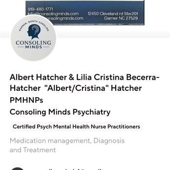 Consoling Minds Psychiatry - Psychiatrists Near Me - Garner, North Carolina Consoling Minds Psychiatry - Psychiatrists Near Me - Garner, North Carolina