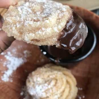 PopoJito - Gluten free churros with warm chocolate. Delicious!! - Mexican Near Me - Scarsdale, New York