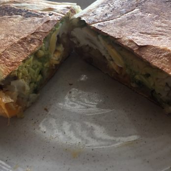 Alfred Coffee - Breakfast burrito is panini pressed - Coffee & Tea Near Me - Beverly Hills, California Alfred Coffee - Breakfast burrito is panini pressed - Coffee & Tea Near Me - Beverly Hills, California