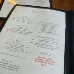 Menu Menu