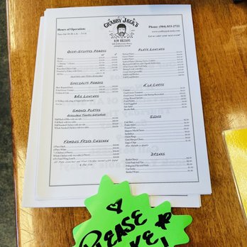 Crabby Jack's - Crabby Jack's menu - Cajun/Creole Near Me - New Orleans, Louisiana
