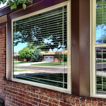 Lone Star Windows & Siding - Tan Picture Window with perimeter Grids and Brown steel trim - Windows Installation Near Me - Amarillo, Texas Lone Star Windows & Siding - Tan Picture Window with perimeter Grids and Brown steel trim - Windows Installation Near Me - Amarillo, Texas