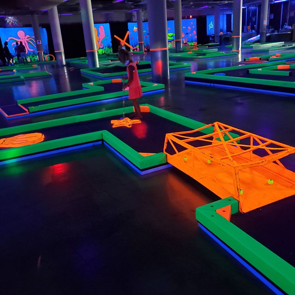 GlowGolf - Had fun with the angles. - Arcades Near Me - Syracuse, New York GlowGolf - Had fun with the angles. - Arcades Near Me - Syracuse, New York