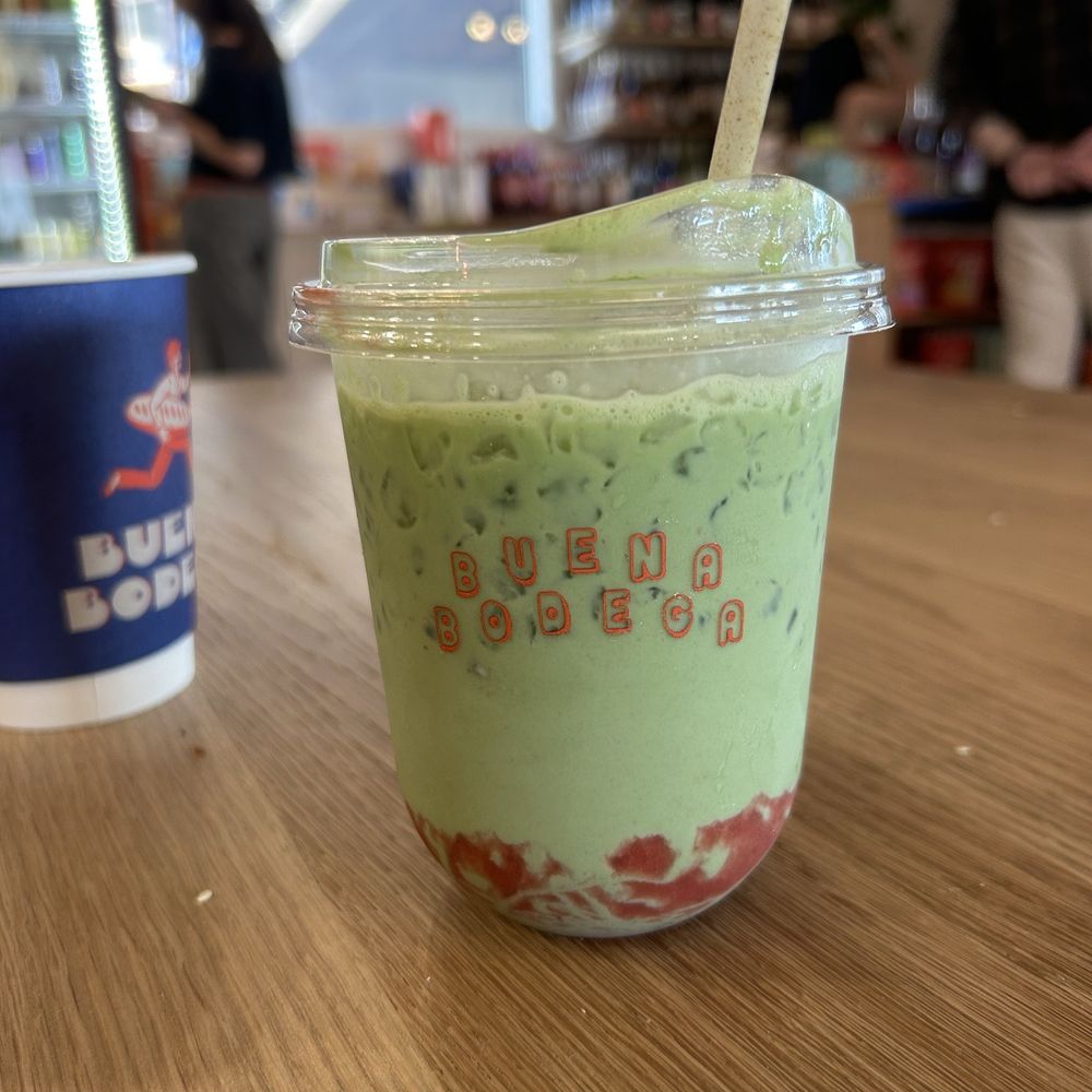 Buena Bodega - Strawberry matcha latte - Coffee & Tea Near Me - Ventura, California