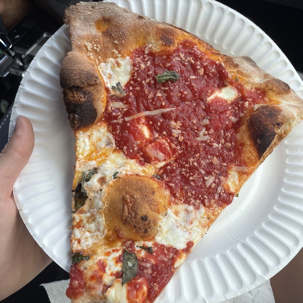 The Swiss Slice - Margherita Slice - Pizza Near Me - Brooklyn, New York The Swiss Slice - Margherita Slice - Pizza Near Me - Brooklyn, New York