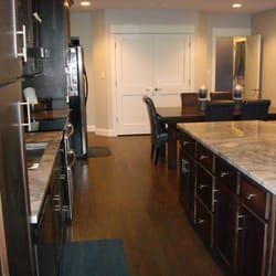 Dubuque Furniture & Flooring - Beautiful wood floors in my new kitchen