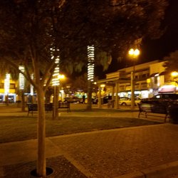 Looking across the square.