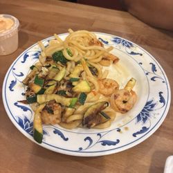 Shrimp hibachi