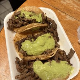 3 Mini Carne Asada Tacos