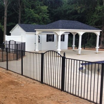 Mid Atlantic Services - Pool Code Approved Black Aluminum - Fences & Gates Near Me - Pasadena, Maryland