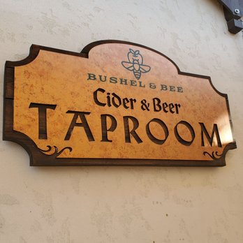 Bushel & Bee Taproom - Bushel & bee wall sign - Cideries Near Me - Leavenworth, Washington Bushel & Bee Taproom - Bushel & bee wall sign - Cideries Near Me - Leavenworth, Washington