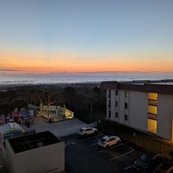 Guy Harvey Resort St Augustine Beach - The view from our balcony was the best part of the hotel.