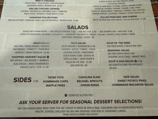 Menu photo 2 The Edition Van Wert, OH