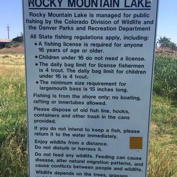Rocky Mountain Lake Park - Rules! - Parks Near Me - Denver, Colorado Rocky Mountain Lake Park - Rules! - Parks Near Me - Denver, Colorado