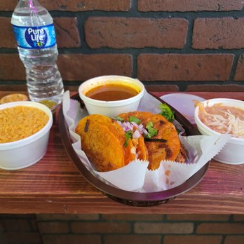 Quesabirria Jalisco - Steak and Chicken 2 Pack + Beans & Rice - Tacos Near Me - Chicago, Illinois Quesabirria Jalisco - Steak and Chicken 2 Pack + Beans & Rice - Tacos Near Me - Chicago, Illinois