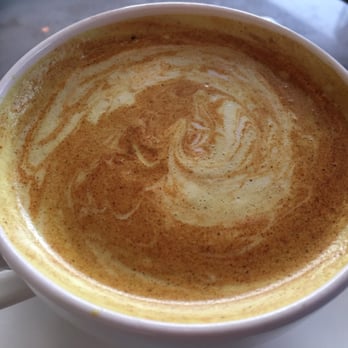Cafe Gratitude - Restored adrenal refresh tonic made w special (no not THAT kind of special!) mushrooms, almond milk, raw honey and yes, add turmeric! - Vegan Near Me - Venice, California Cafe Gratitude - Restored adrenal refresh tonic made w special (no not THAT kind of special!) mushrooms, almond milk, raw honey and yes, add turmeric! - Vegan Near Me - Venice, California