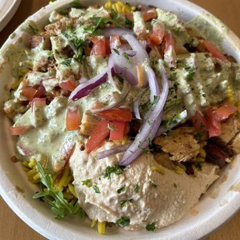 Falafel Boy Danville - Chicken Shawarma Bowl - Falafel Near Me - Danville, California