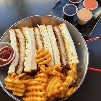Katsu Bar - Rosemary Katsu Sando W/ Sides - Japanese Curry Near Me - Irvine, California