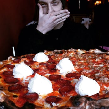 Coalfire Pizza - half and half pepperoni and sausage - Pizza Near Me - Chicago, Illinois