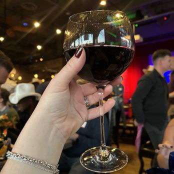 Cork & Craft - tall glass of red blend - New American Near Me - Chandler, Arizona