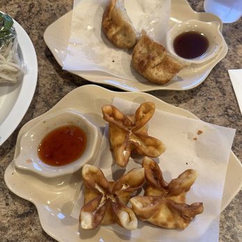 Hello Pho - Cream cheese puffs and potstickers - Vietnamese Near Me - Concord, California