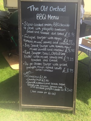 Menu photo 2 The Old Orchard Harefield, XGL Menu photo 2 The Old Orchard Harefield, XGL