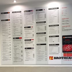 Brothers Chinese - Menu, including gluten free options